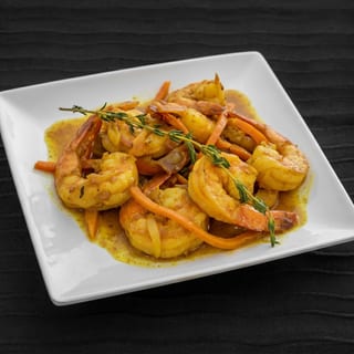 Shrimp Roti - Curry or Jerk