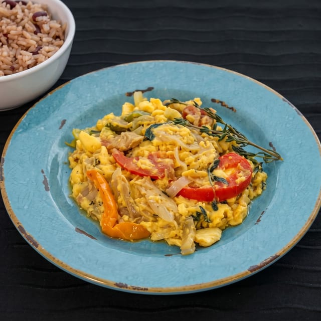 Ackee and Salt Fish.