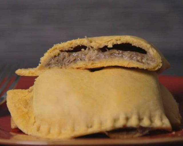 Jerk Chicken Patty.