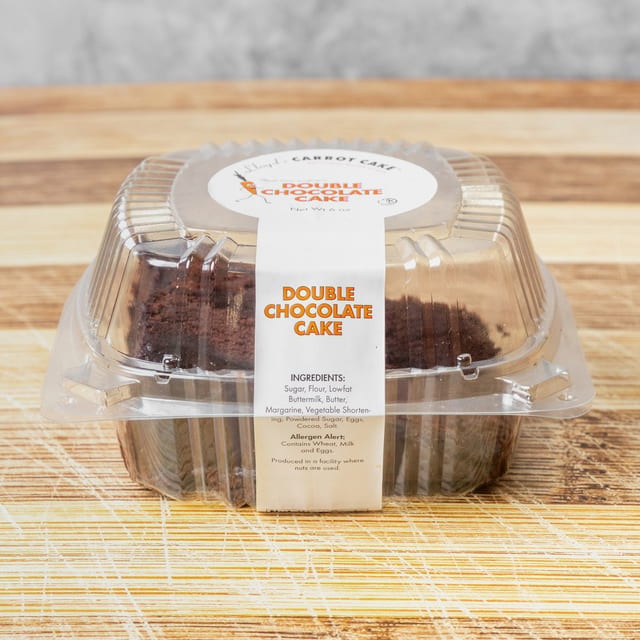 Double Chocolate Cake.
