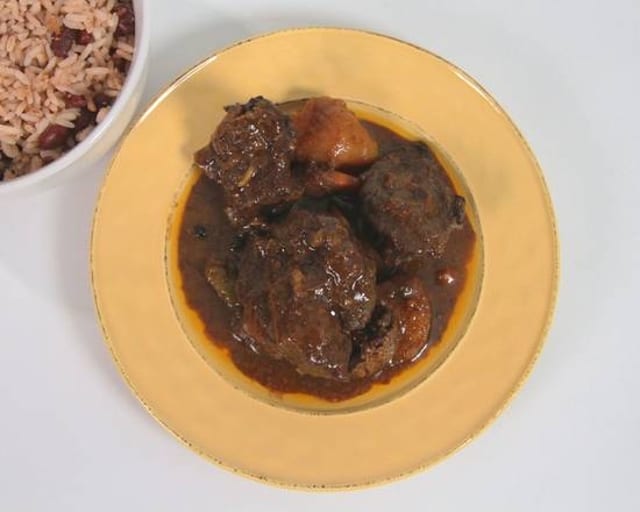 Brown Stew Fish.