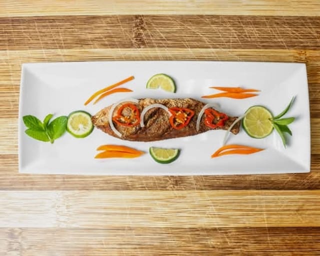 Fried Snapper Fish Only.